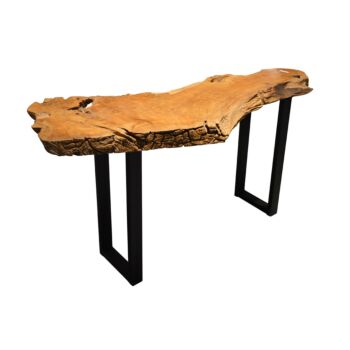 Livingfurn Akar sidetable teakhout 130x45x80cm