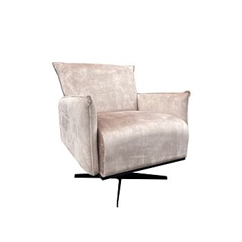 Livingfurn Philippe Torre fauteuil draaibaar beige