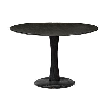 Livingfurn Vivian eettafel rond 120cm zwart