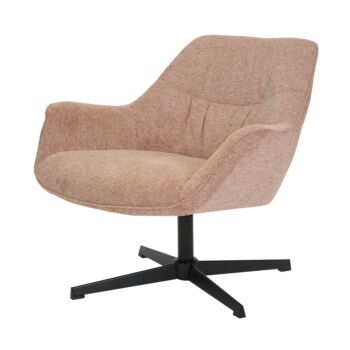 Livingfurn Daphne fauteuil oud roze