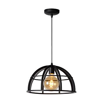 Lucide Dikra hanglamp zwart 40cm