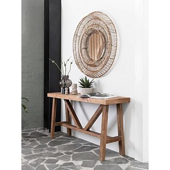 DTP Home Classic sidetable teakhout 150x40x76cm