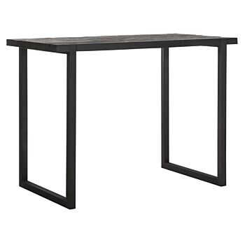 DTP Home Timeless Black bartafel teakhout zwart 150x80x110cm