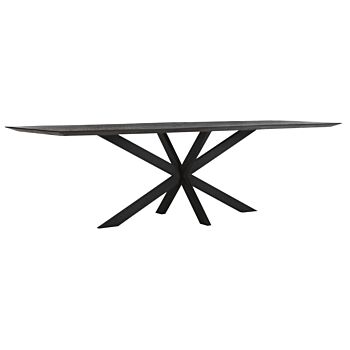 DTP Home Timeless Black eettafel teakhout zwart 260x100x78cm