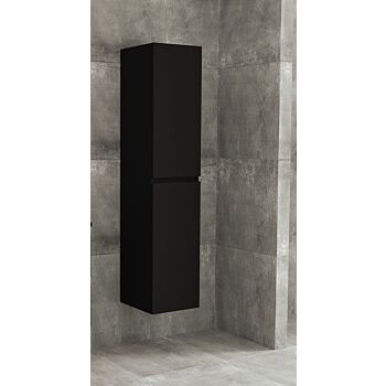 Fontana Rovigo badkamerkast 160cm zwart mat