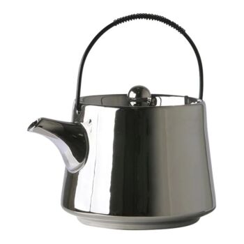 HKliving Bold & Basic theepot zilver 700ml