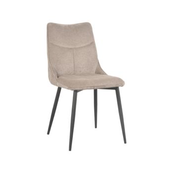 Label51 Riv eetkamerstoel taupe - set van 2 stoelen