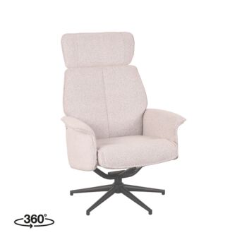 Label51 Verdal fauteuil boucle beige