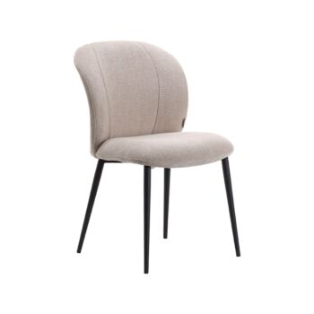 Label51 Vino eetkamerstoel beige - set van 2 stoelen