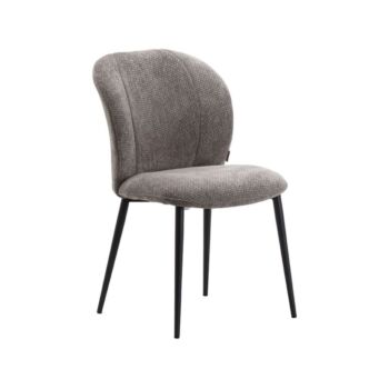 Label51 Vino eetkamerstoel grijs - set van 2 stoelen