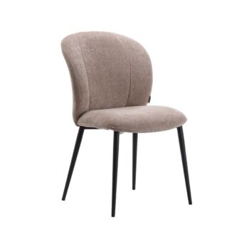 Label51 Vino eetkamerstoel taupe - set van 2 stoelen