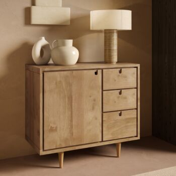 Livli Empresa dressoir van mangohout 90x45x80cm