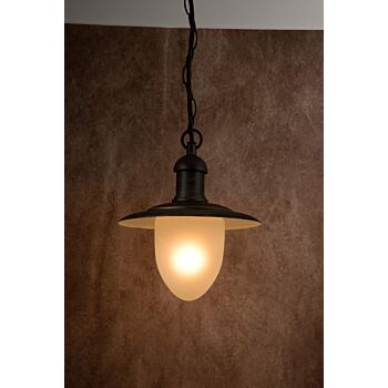 Lucide Aruba hanglamp roestbruin 78cm