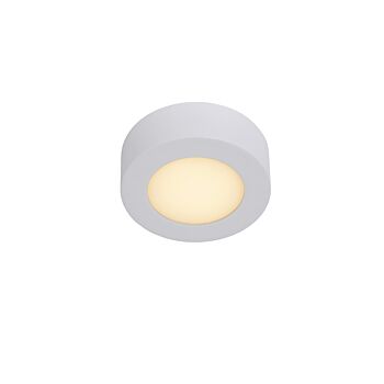 Lucide Brice plafondlamp rond wit 12cm