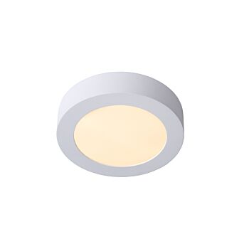 Lucide Brice plafondlamp rond wit 18cm