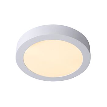 Lucide Brice plafondlamp rond wit 24cm