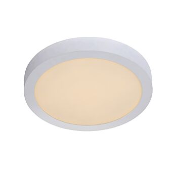 Lucide Brice plafondlamp rond wit 30cm