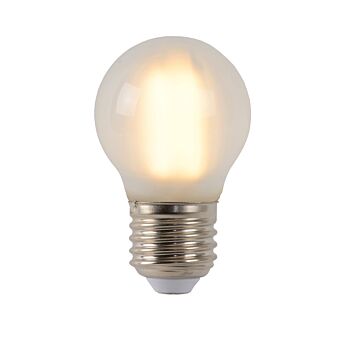 Lucide Bulb dimbare LED lamp 2700K E27 4W 4.5cm mat