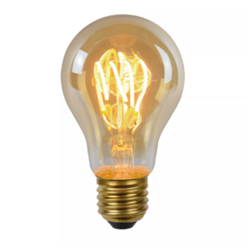 Lucide Bulb dimbare LED lamp 2200K E27 5W 6cm amber