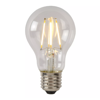 Lucide Bulb dimbare LED lamp 2700K E27 5W 6cm transparant