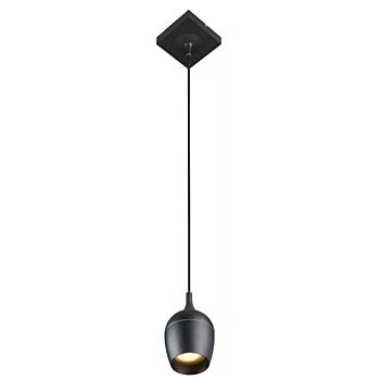 Lucide Preston hanglamp zwart 147cm