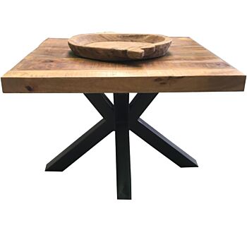 MD Interior Trendo vierkante salontafel met spiderpoot 60x60x45cm