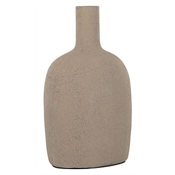 Must Living Lou vaas terracotta taupe 18x31cm