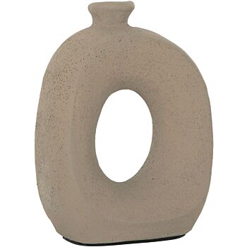 Must Living Salda vaas terracotta taupe 18x23cm