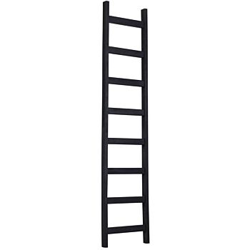 Must Living Steps ladder teakhout zwart 180cm