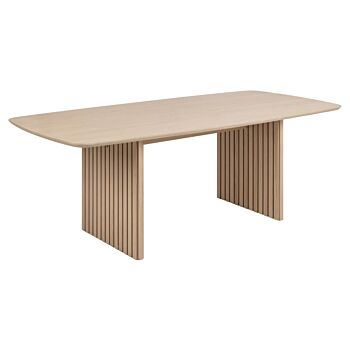 Noorlicht Casey eettafel eiken licht 220x105x75cm