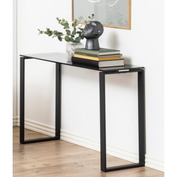 Noorlicht Fedde sidetable rookglas 110x40cm