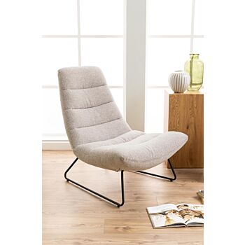 Noorlicht Gavin fauteuil monza meubelstof beige