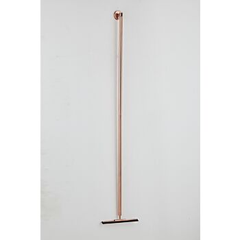 Saniclear Copper vloertrekker 125cm geborsteld koper