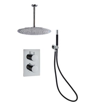 Saniclear Talpa Pro inbouw regendouche met hoofddouche 20cm en plafondarm chroom