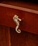 Product afbeelding van: Doing Goods knop Pippa Seahorse links messing 3x7.5cm