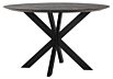 Product afbeelding van: DTP Home Timeless Black eettafel rond teakhout zwart 130x130x78cm