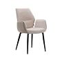 Product afbeelding van: Label51 Morris eetkamerstoel beige - set van 2 stoelen