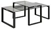 Product afbeelding van: Noorlicht Fedde salontafel rookglas 115x70x45cm - set van 2