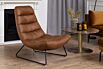 Product afbeelding van: Noorlicht Gavin fauteuil kentucky meubelstof roestbruin