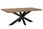 Product afbeelding van: Livingfurn Dakota eettafel met spiderpoot 220x100cm riverwood