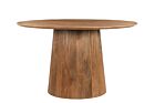 Product afbeelding van: Livingfurn Salvator eettafel rond 130cm naturel