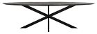 Product afbeelding van: DTP Home Timeless Black eettafel ovaal teakhout zwart 280x120x78cm