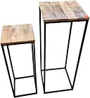 Product afbeelding van: MD Interior Ray set van 2 sidetables mangohout